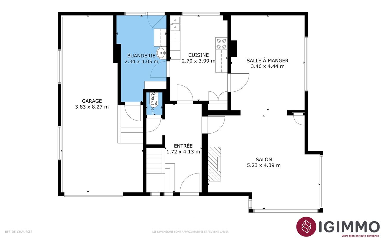Harzé - à vendre - maison 3 chambres et jardin