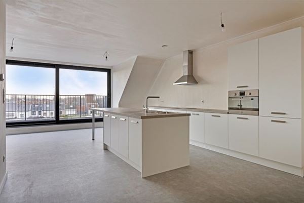 Nieuwbouwappartement met 2 slaapkamers en lift in centrum
