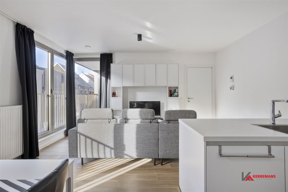 Energiezuinig appartement met 2 slaapkamers en terras.