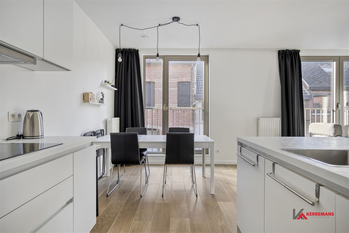 Energiezuinig appartement met 2 slaapkamers en terras.