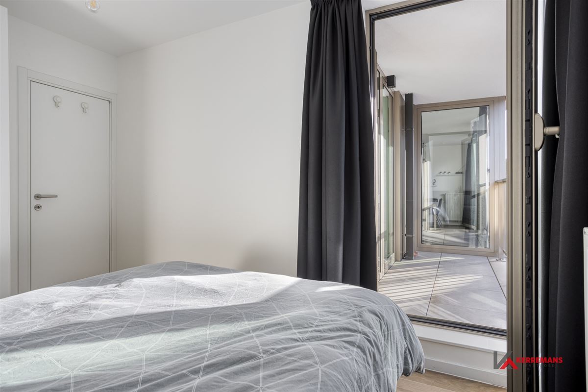 Energiezuinig appartement met 2 slaapkamers en terras.