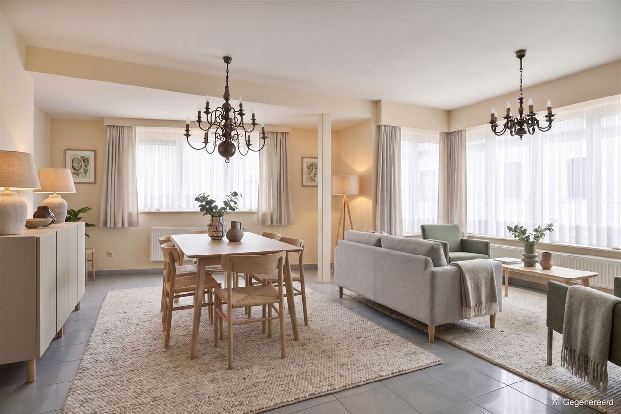Instapklaar appartement met 3 slaapkamers, terras en garage