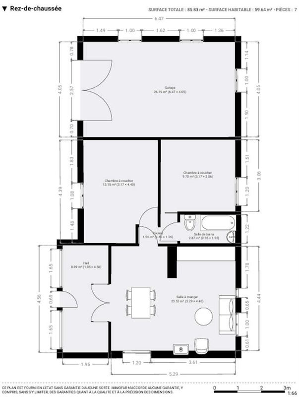 Superbe chalet 2ch prêt à vivre sur 5ares 52ca