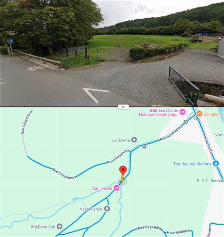 Parcelle à bâtir sur 55 ares - pour 4 villas 4 façades