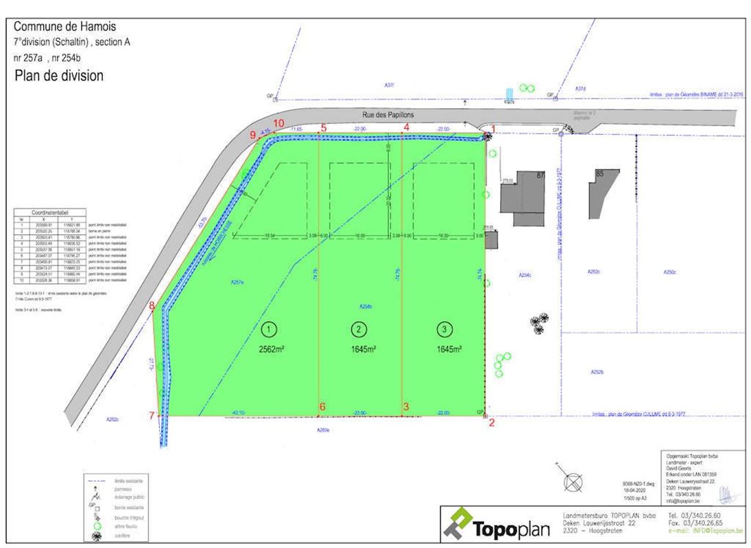 A 10 minutes de Ciney superbe parcelle à bâtir de 16a 45ca