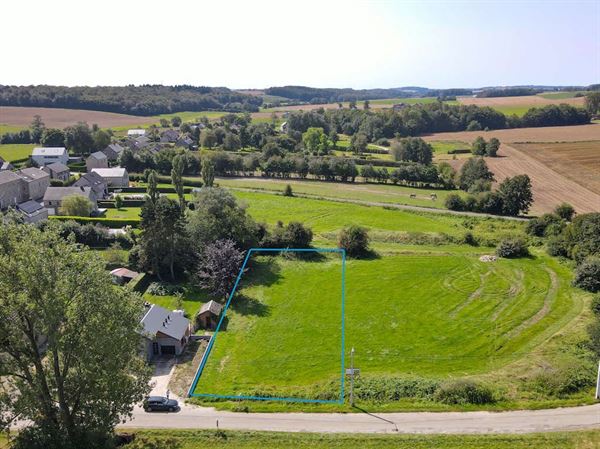 A 10 minutes de Ciney superbe parcelle à bâtir de 16a 45ca