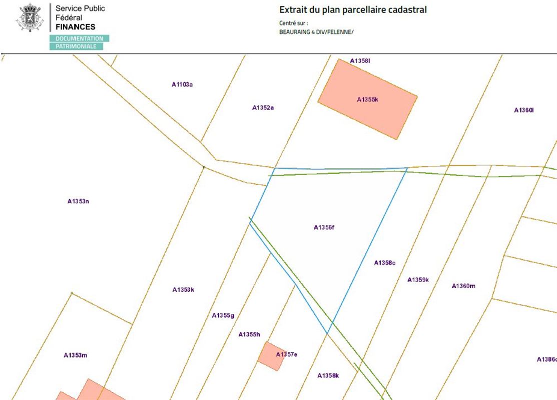 Beau terrain à bâtir sur 5 ares 70 centiares