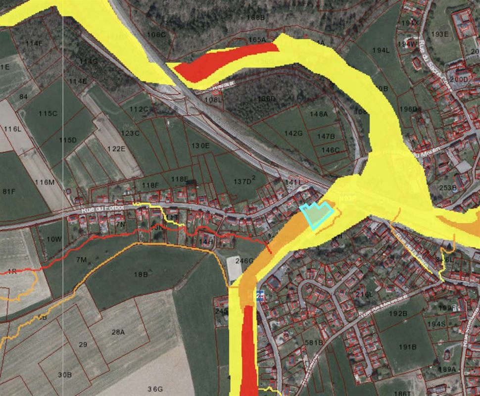 A 3 km de Ciney - Terrain à bâtir pour promotion 6 maisons
