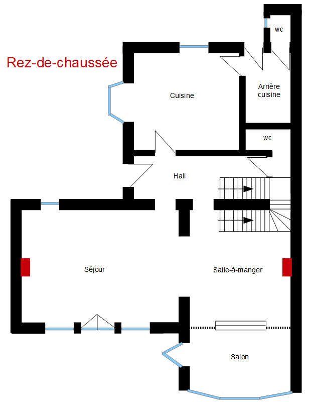 Typique villa Mosane 3 façades en cours de parachèvement - 407 m²