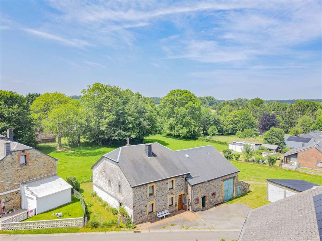 Splendide et authentique fermette ardennaise sur + de 22 a