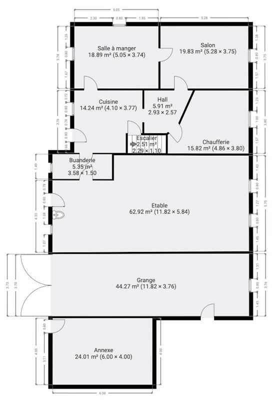 Splendide et authentique fermette ardennaise sur + de 22 a