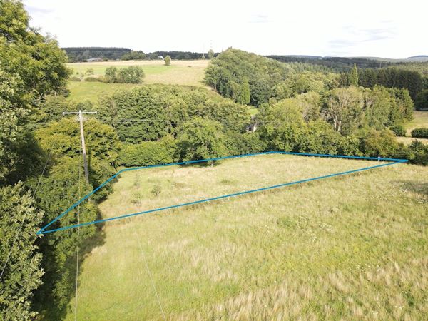 Entre La Roche et Marche-en-Famenne, terrain 43a avec permis