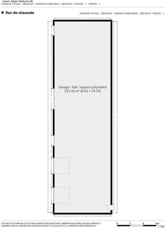 Bâtiment polyvalent de 253 m² avec potentiel d’habitation