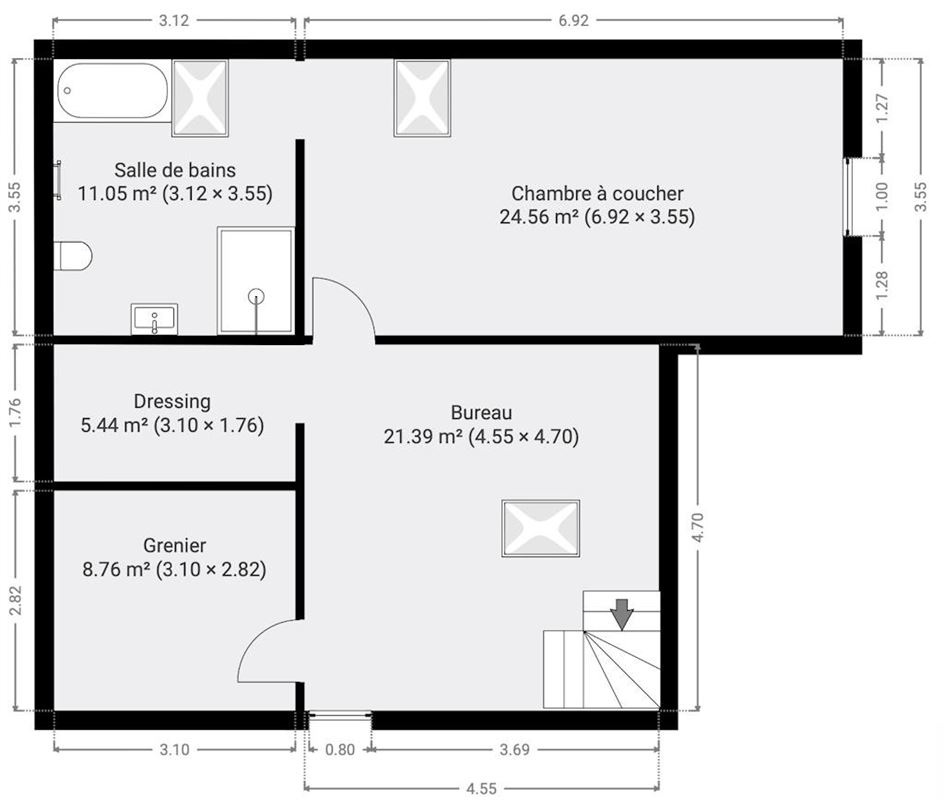 Spacieuse maison villageoise 4 chambres avec jardin - PEB B