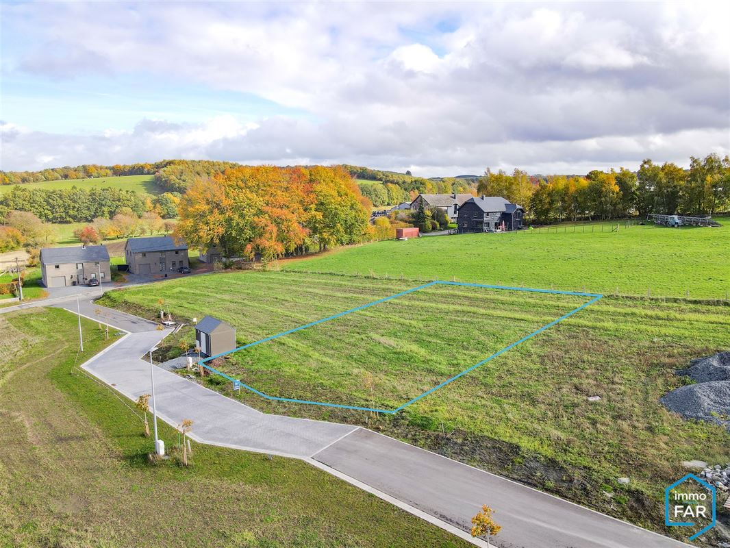 Proche Bastogne, superbe terrain de 826 m² en lotissement
