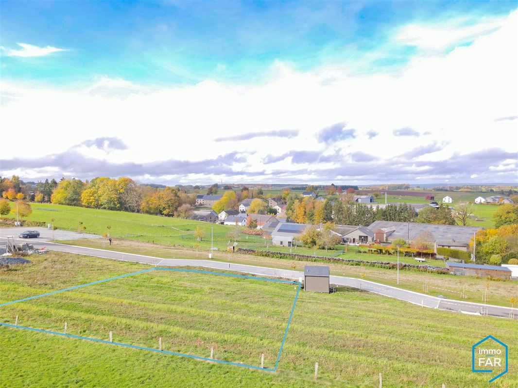 Proche Bastogne, superbe terrain de 826 m² en lotissement