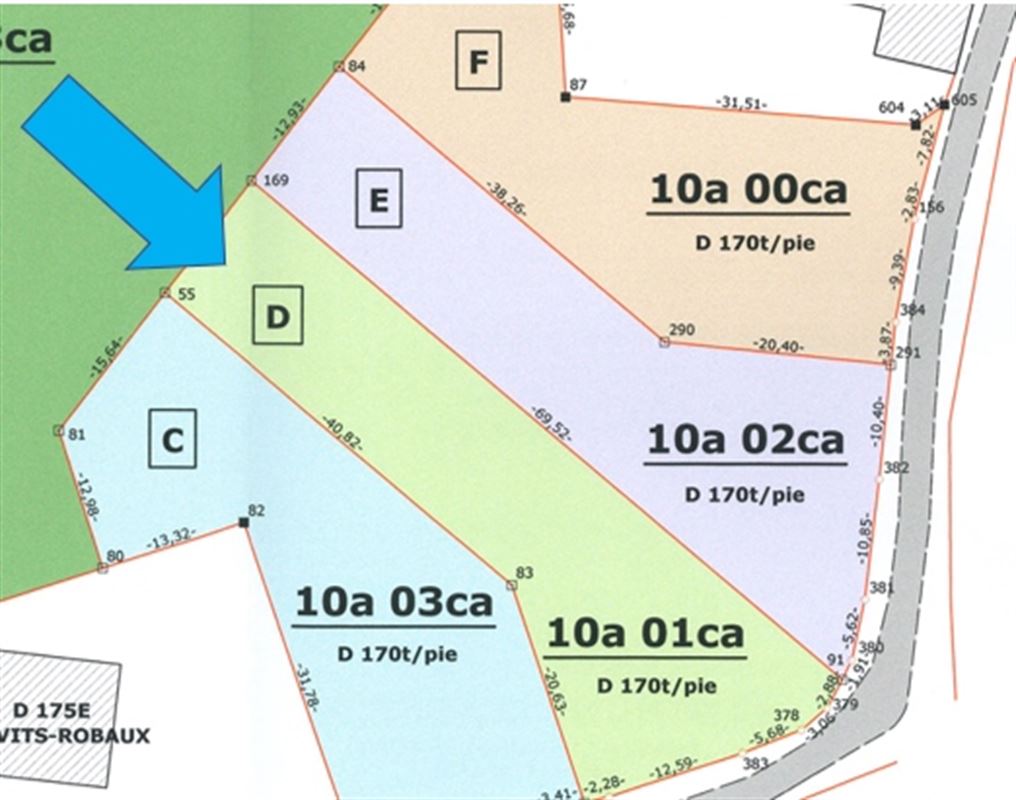 Au grand calme, à seulement 5 minutes de l’E411, superbe terrain à bâtir idéalement situé.