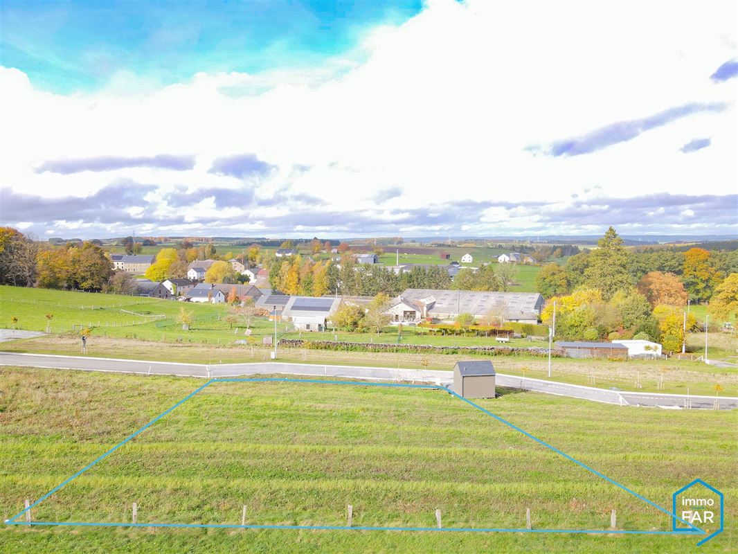 Proche Bastogne, superbe terrain de 826 m² en lotissement