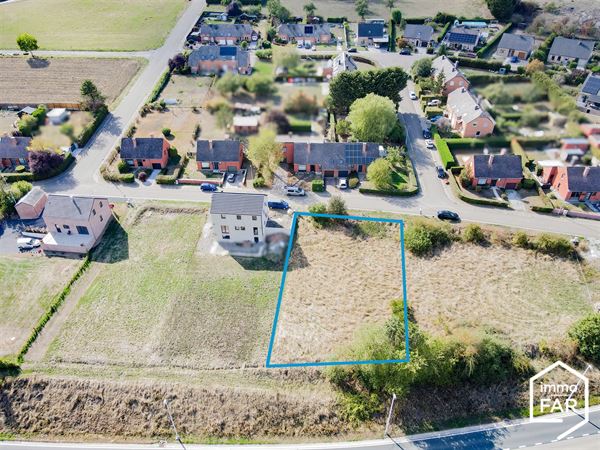 Belle parcelle à bâtir de 786 m²,Frasnes Quartier des Auwes