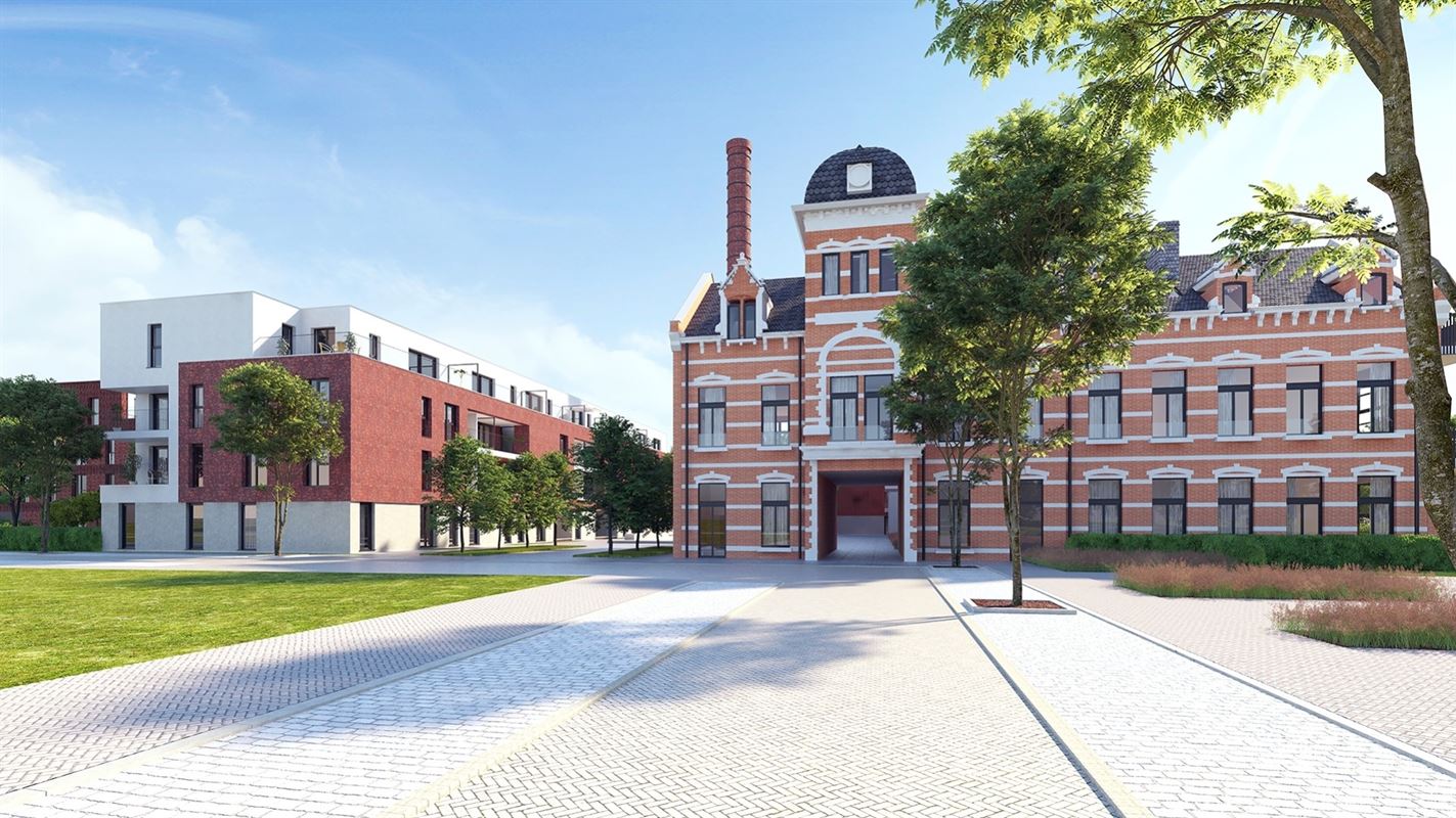 RUSTIG GELEGEN APP. MET 2 SLKS, TERRAS + PARKING