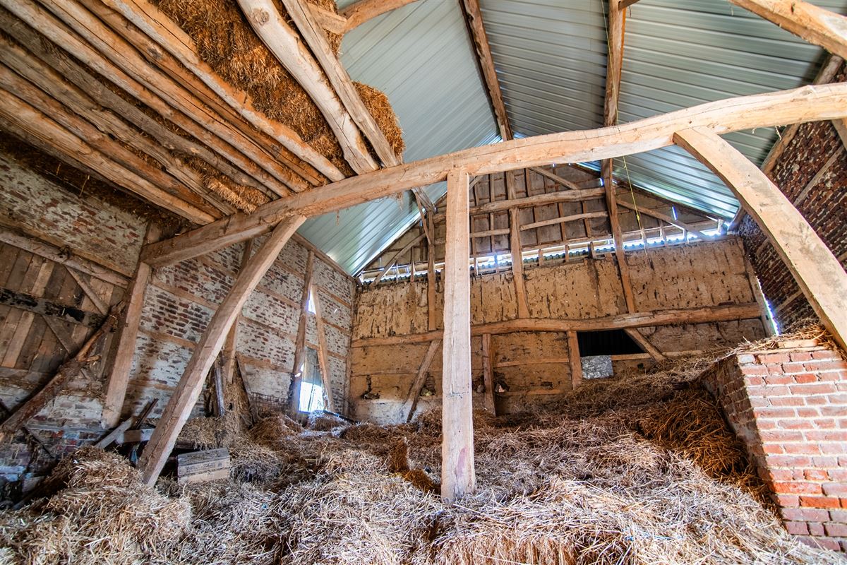 Landelijk gelegen te renoveren hoeve op 2 hectare!
