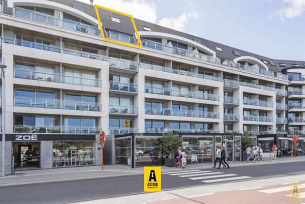 Schitterend duplexappartement met 3 slaapkamers, zeezicht en garagebox!