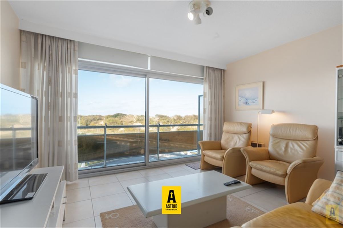 1 slaapkamer – 2 balkon met zeezicht – topligging nabij zee en duinen