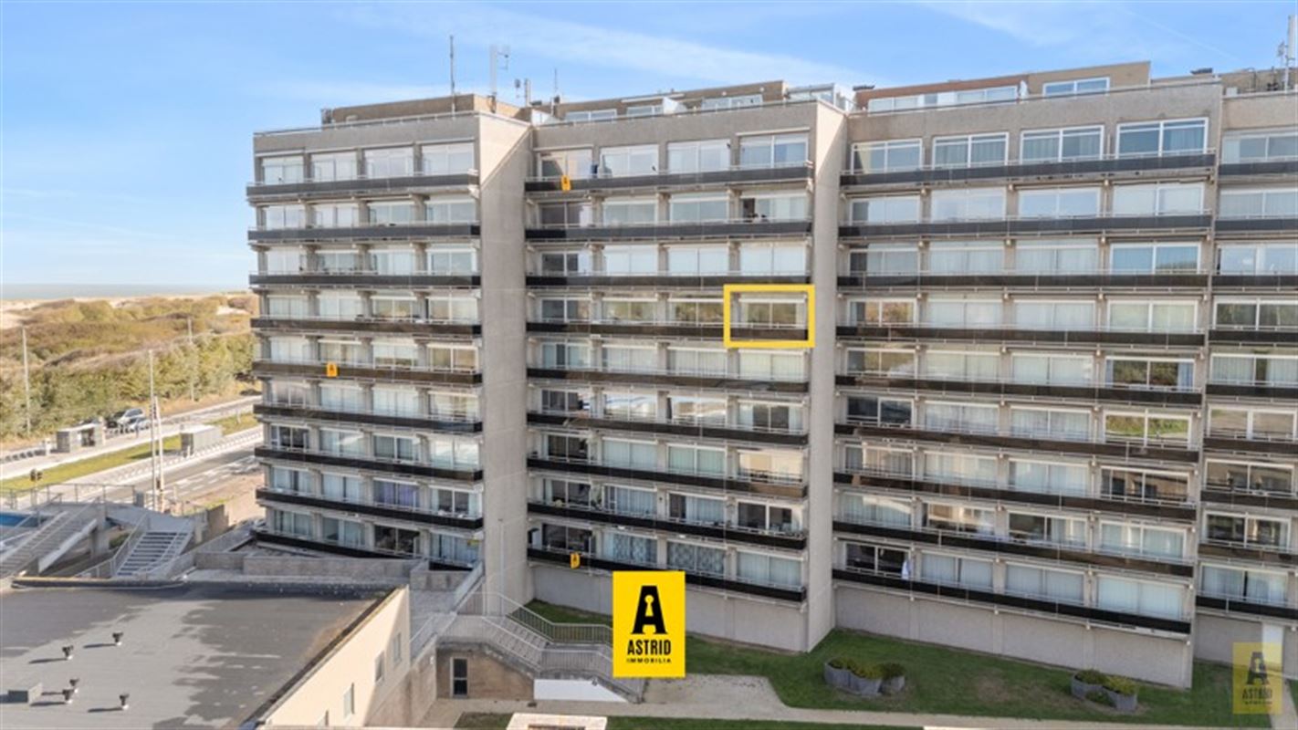 1 slaapkamer – 2 balkon met zeezicht – topligging nabij zee en duinen