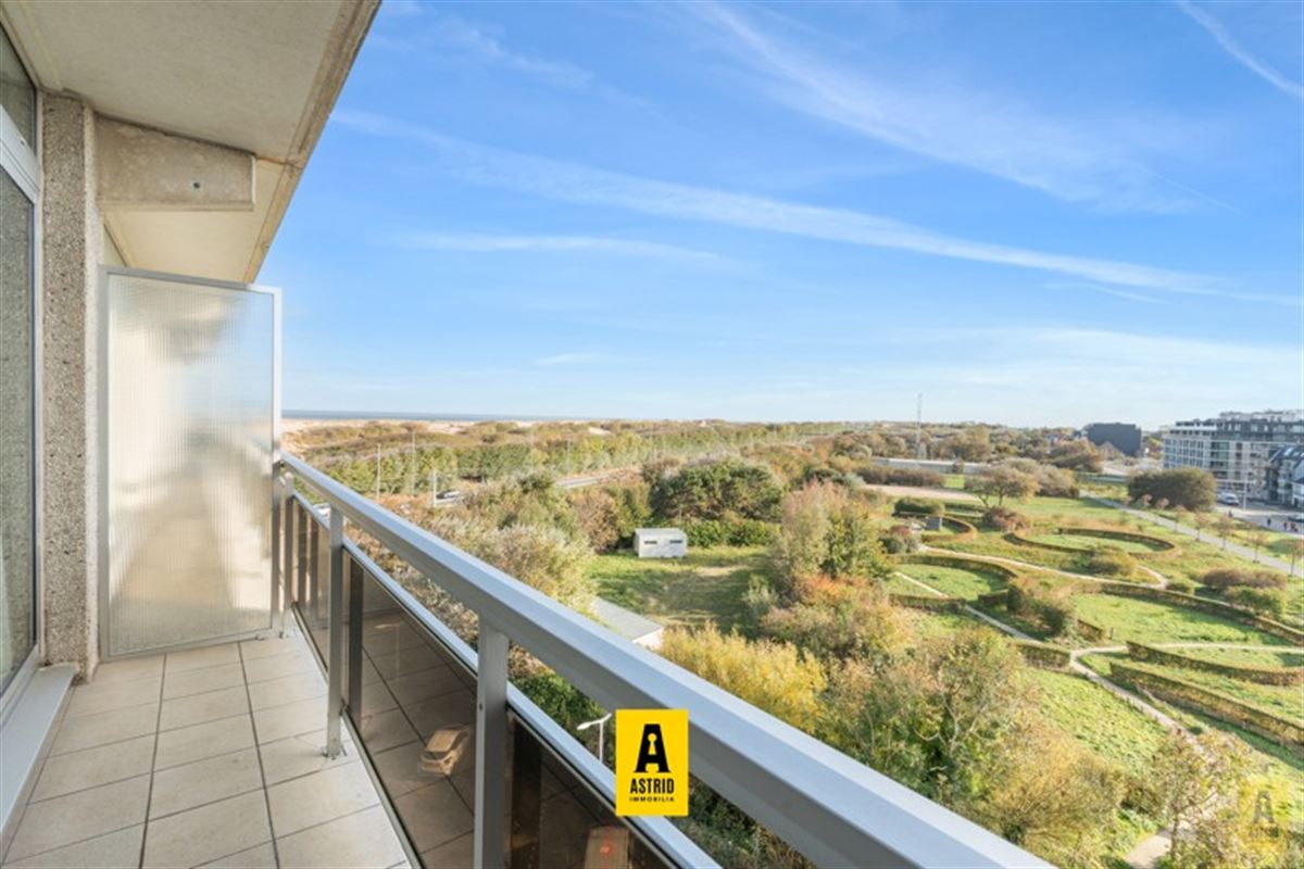 1 slaapkamer – 2 balkon met zeezicht – topligging nabij zee en duinen