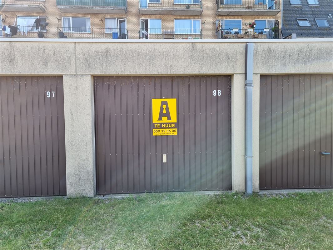 Droge gelijkvloerse garagebox!