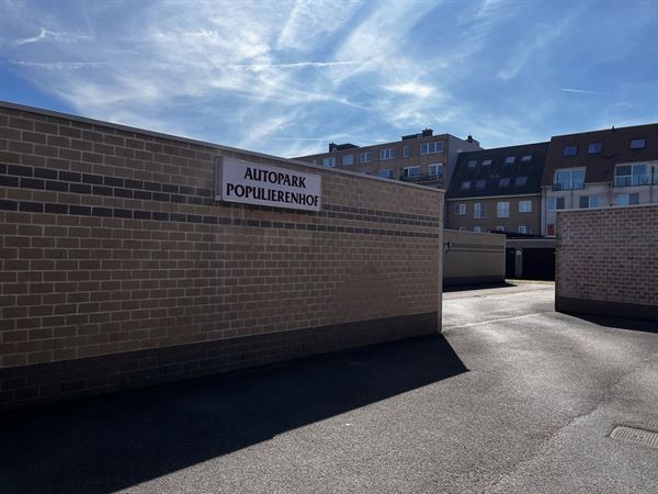 Gelijkvloerse garagebx in garagepark Populierenhof!