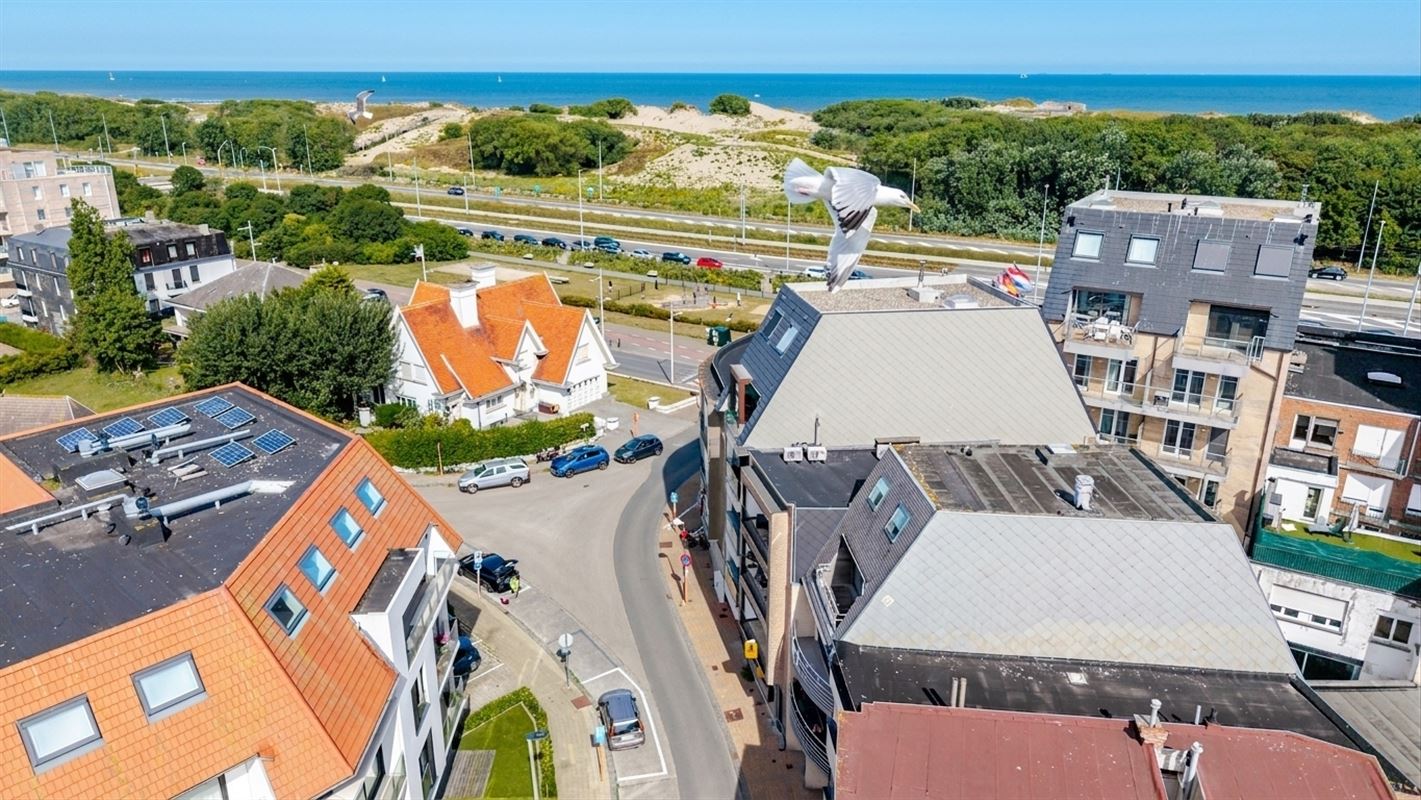 Gerenoveerd appt met terras aan zee!