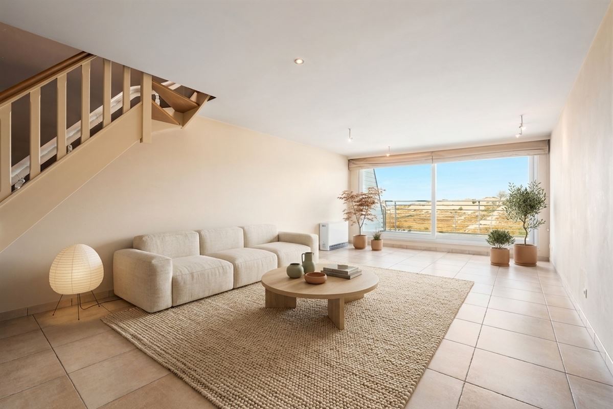 Ruime duplex met zonneterrassen & duinzicht