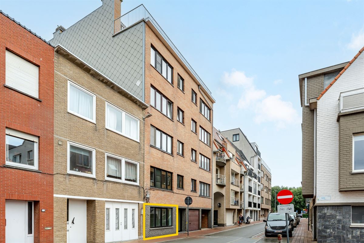 Instapklaar gelijkvloers appartement aan zee!