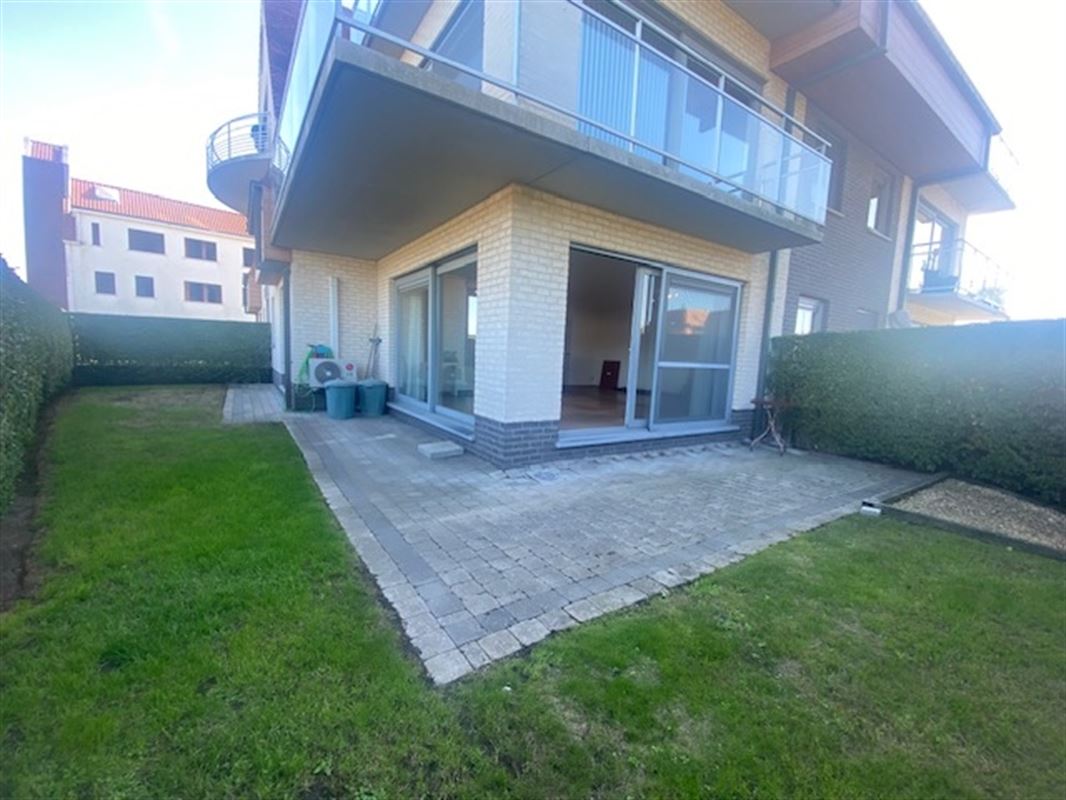 Appartement met tuin