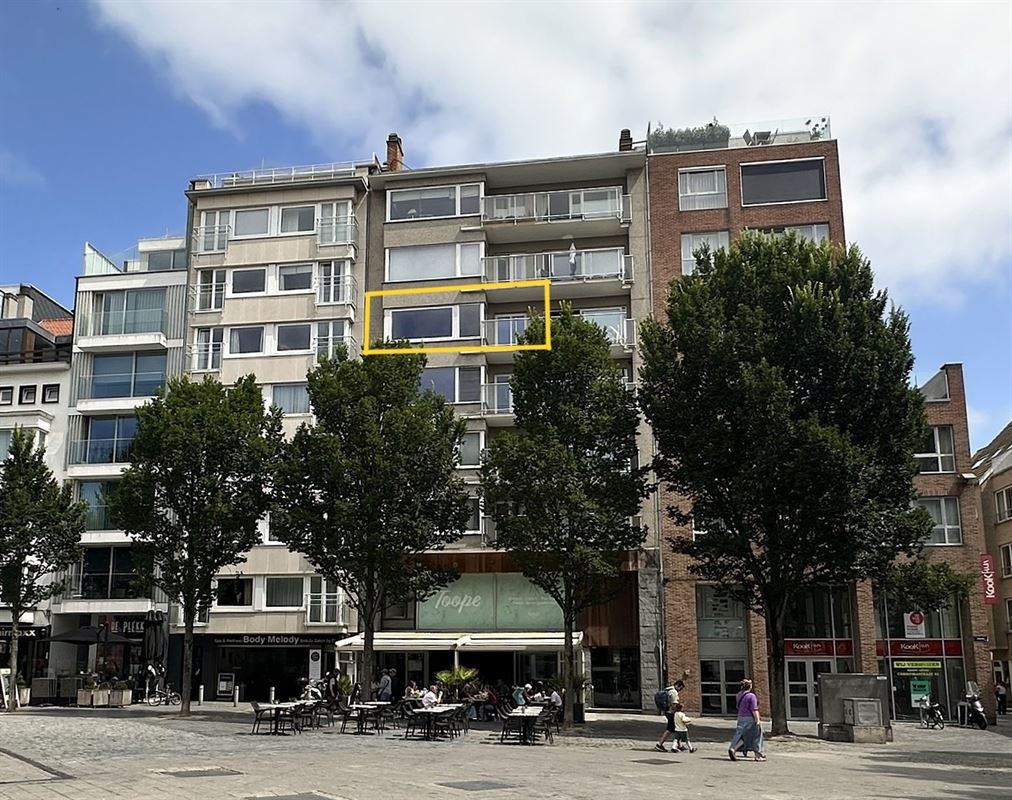 Ruim, zonnig appartement centrum Oostende