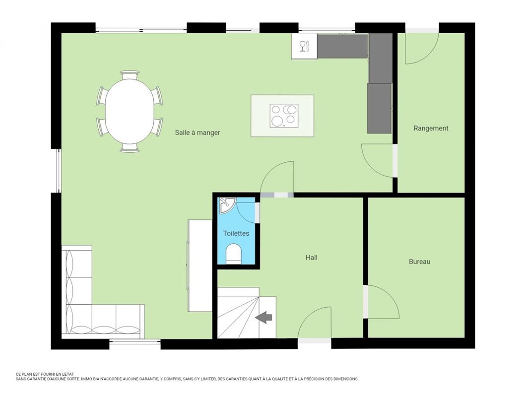 Gesloten ruwbouw in Bonnerue (Houffalize). Verkocht onder het btw-regime van 21%.