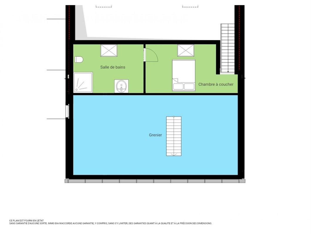 Dorpshuis met tuin en twee onafhankelijke woningen te Champlon
