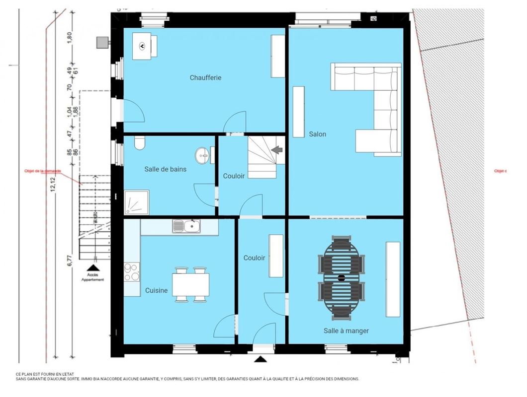 Dorpshuis met tuin en twee onafhankelijke woningen te Champlon