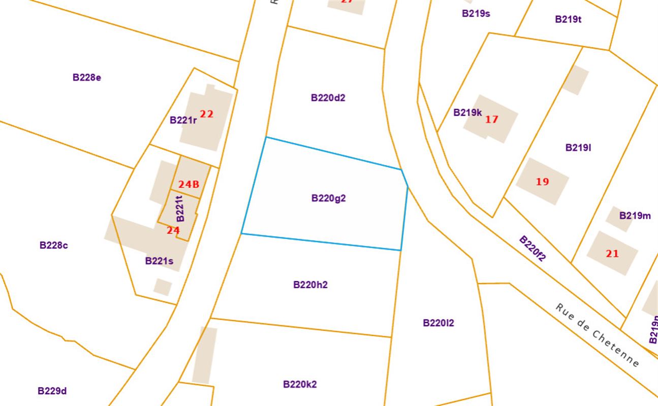 Grond van 9 are en 44 centiares op de hoogten van Rendeux