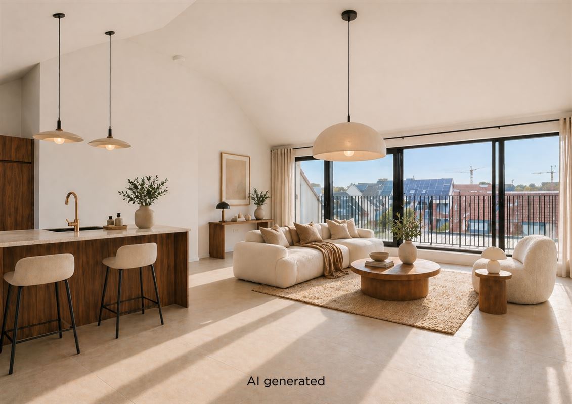 3-slaapkamer penthouse in hartje Meise