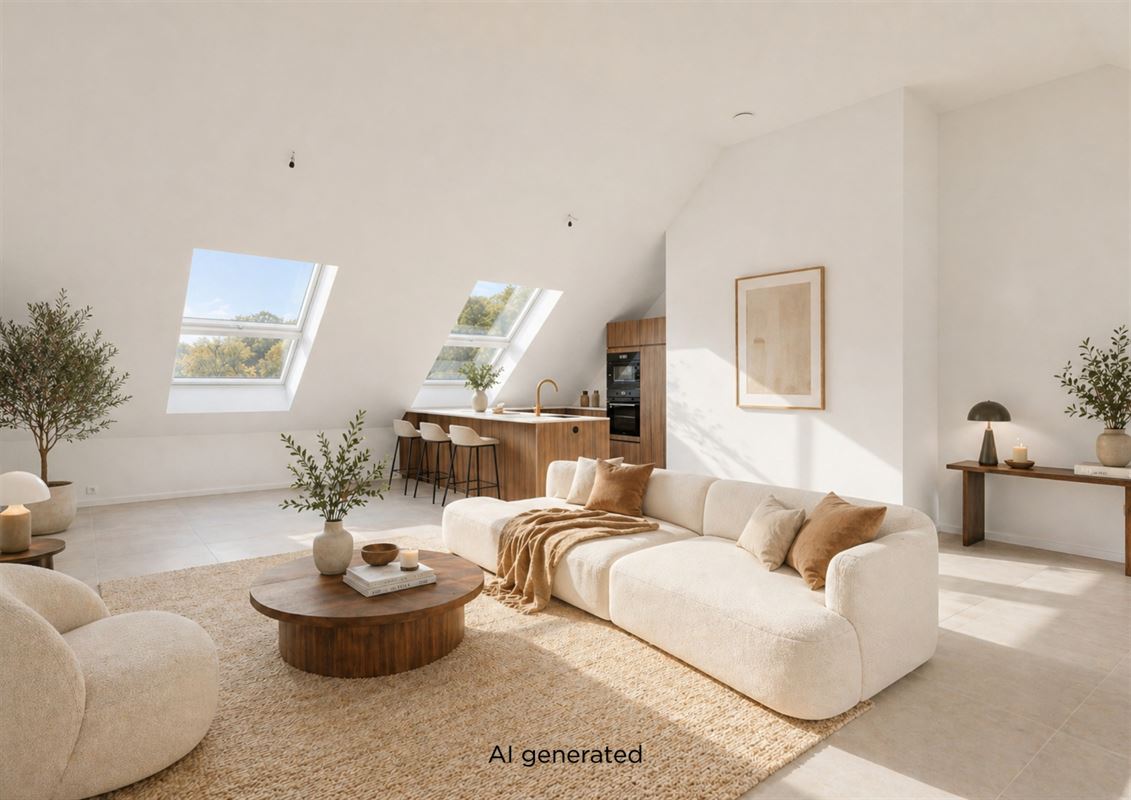 3-slaapkamer penthouse in hartje Meise