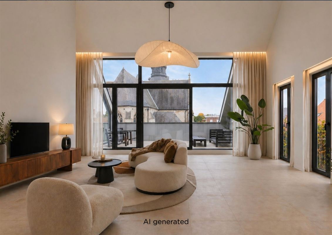 Nieuwbouw 3 slaapkamer penthouse in Meise