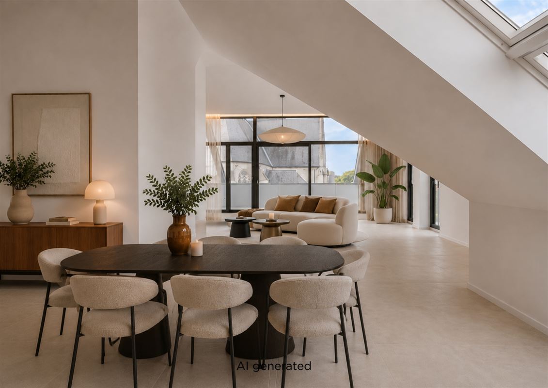 Nieuwbouw 3 slaapkamer penthouse in Meise