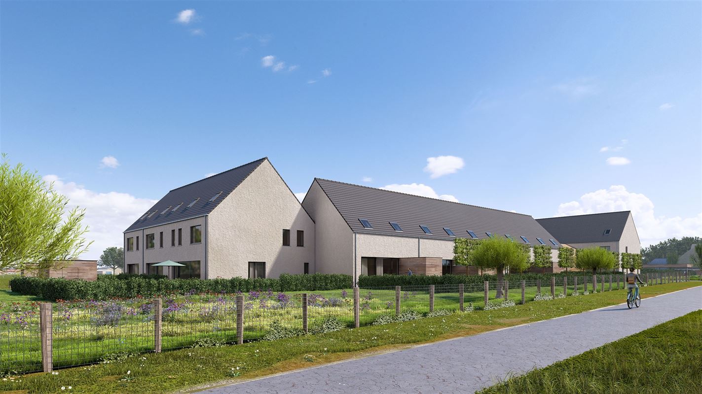 Maison moderne de construction neuve dans le vert de Meise