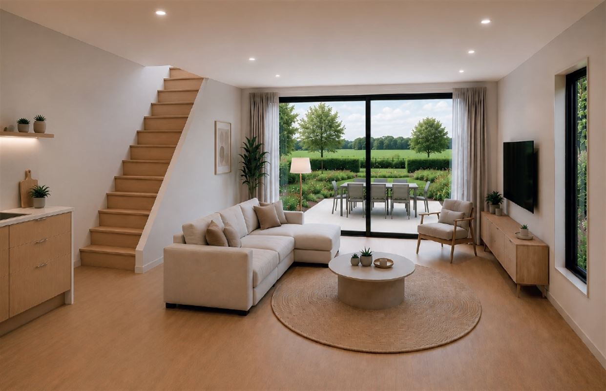 Moderne nieuwbouwwoning in groen Meise