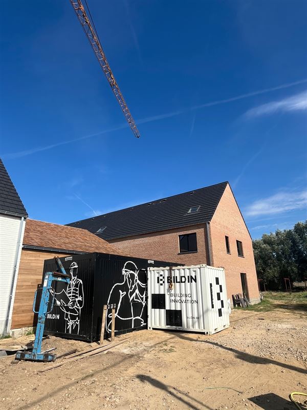 Moderne nieuwbouwwoning in groen Meise