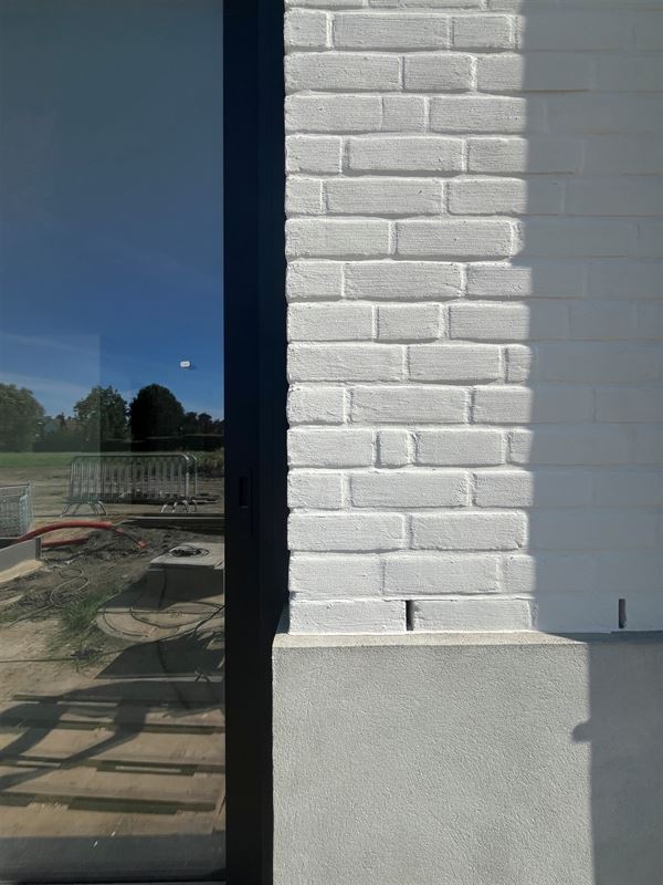 Maison moderne de construction neuve dans le vert de Meise