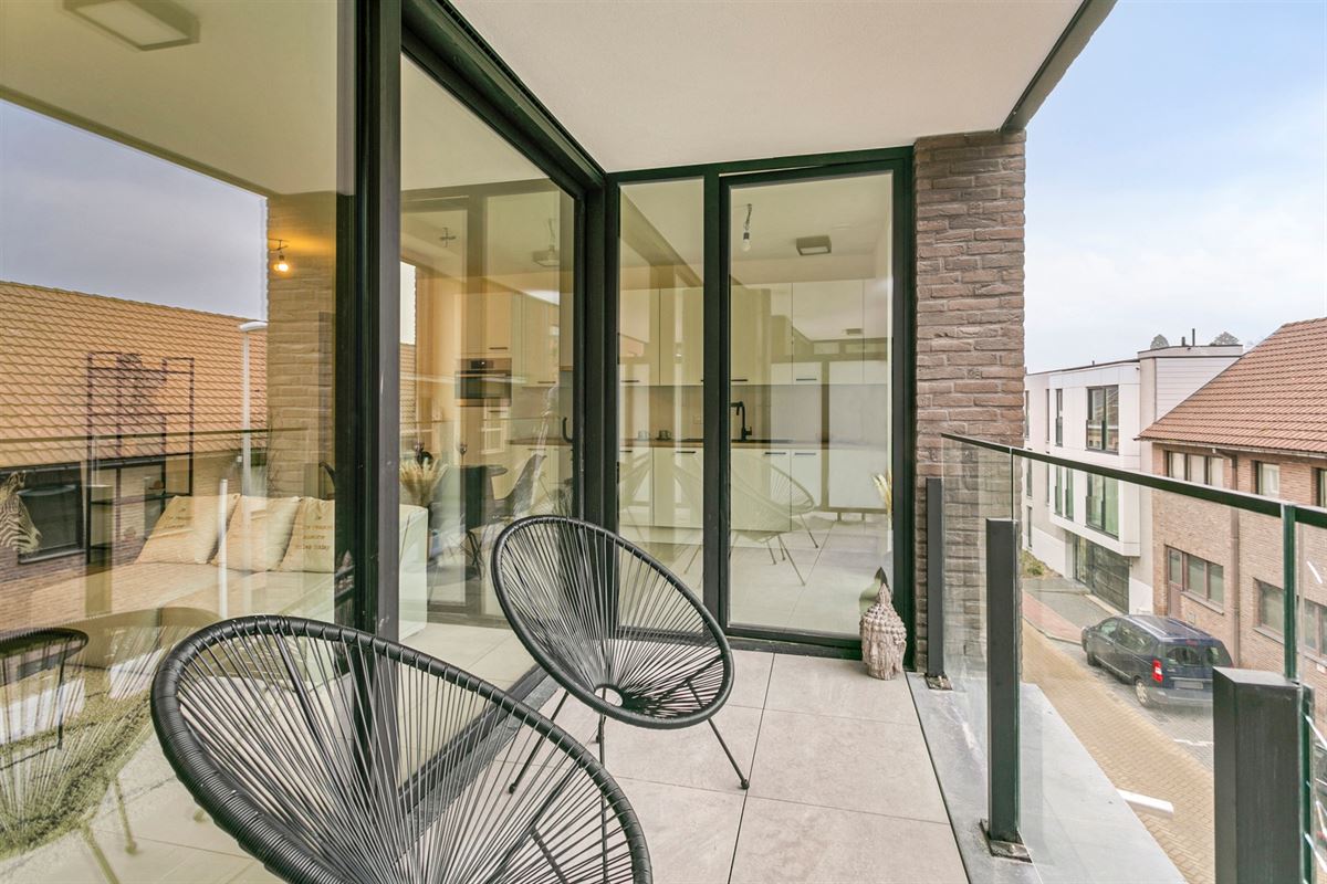 Service flat met 1 slaapkamer in centrum Meise