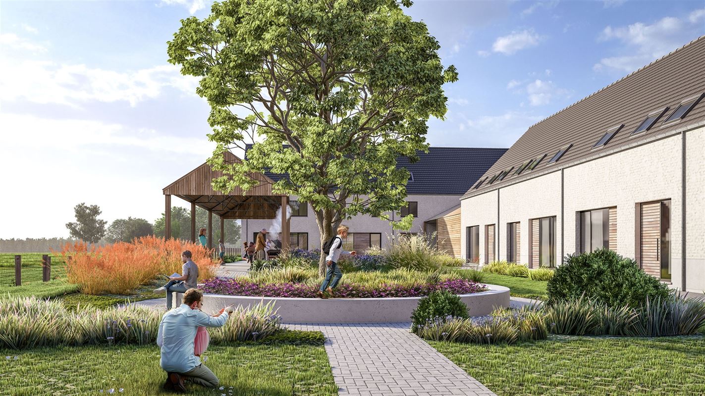Moderne nieuwbouwwoning in groen Meise
